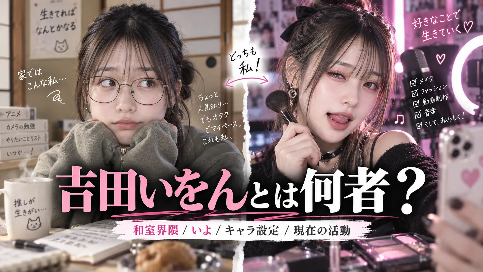 吉田いをんとは何者？和室界隈のキャラ設定・いよのプロフィールと現在の活動