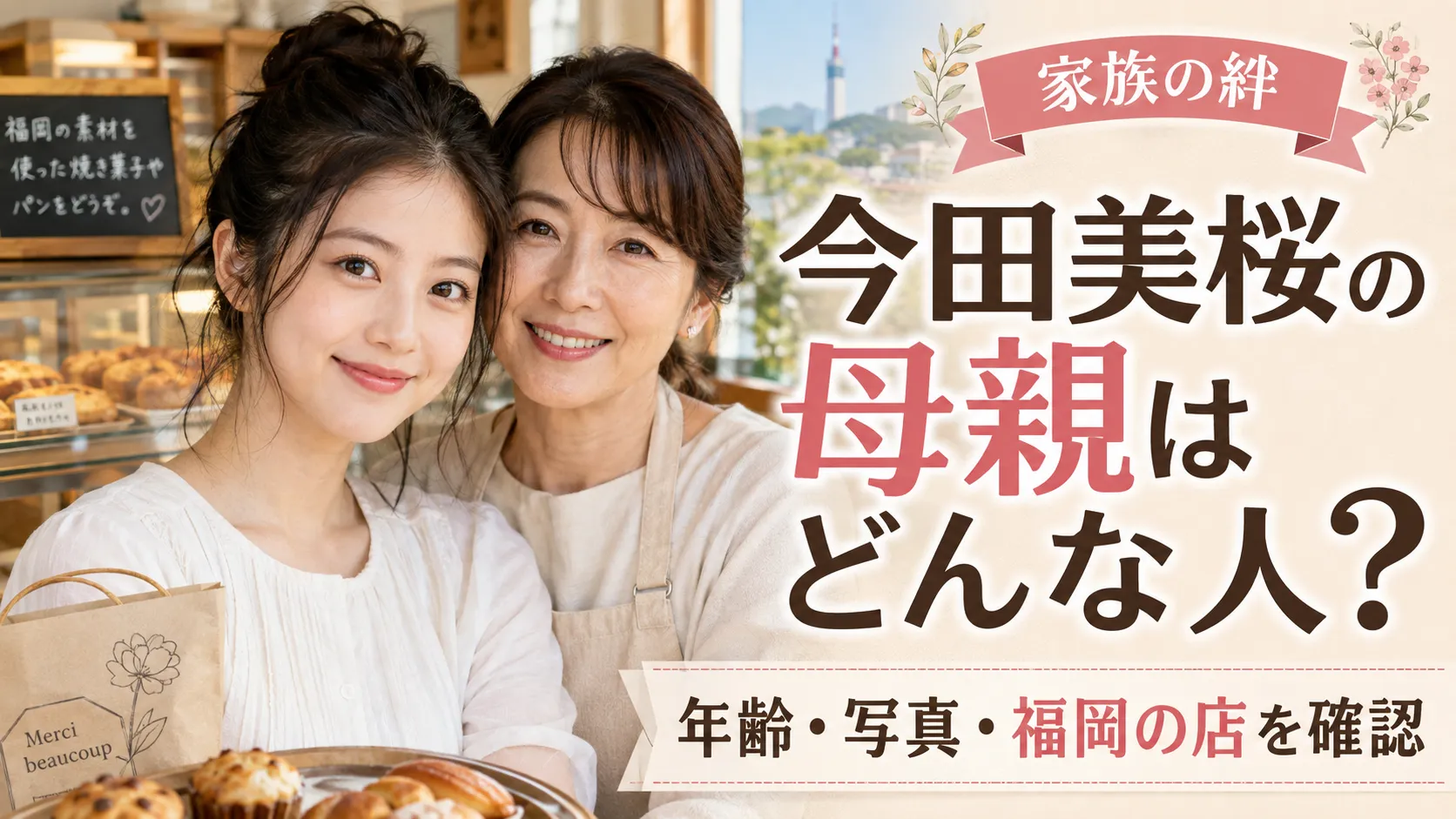今田美桜の母親はどんな人？年齢・写真・IMADA082・母娘エピソードを確認