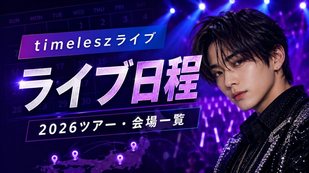 菊池風磨とtimeleszライブの日程