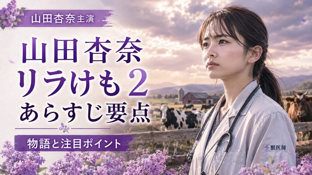山田杏奈の主演するリラけも2あらすじ要点