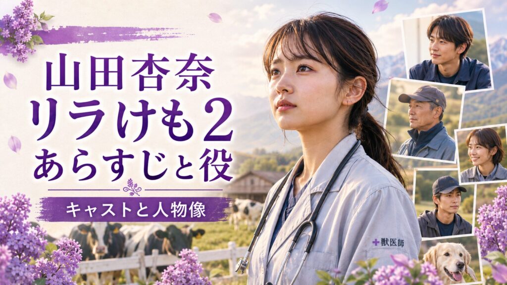 山田杏奈主演のリラけも2のキャスト