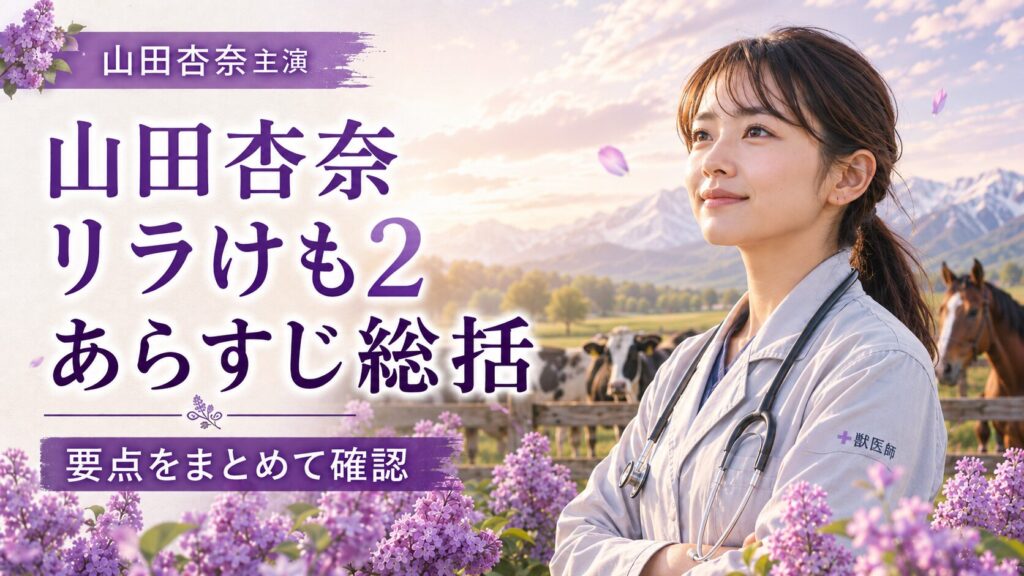 山田杏奈主演のリラけも2のあらすじ総括