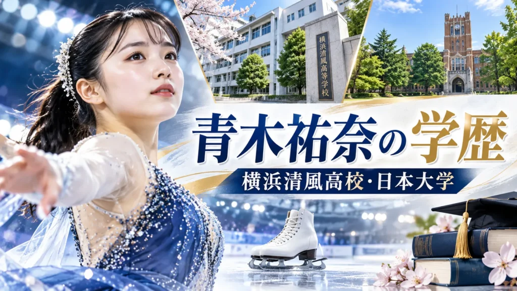 青木祐奈の高校・大学はどこ?横浜清風高校と日本大学の学歴