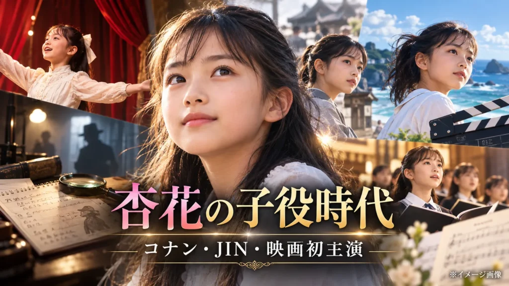 杏花の子役時代は？柴田杏花名義のデビュー作・出演歴と映画初主演